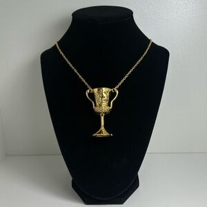 Harry Potter Hufflepuff Cup Horcrux Necklace